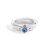 Gia Ring Stack - Sapphire - Final Sale
